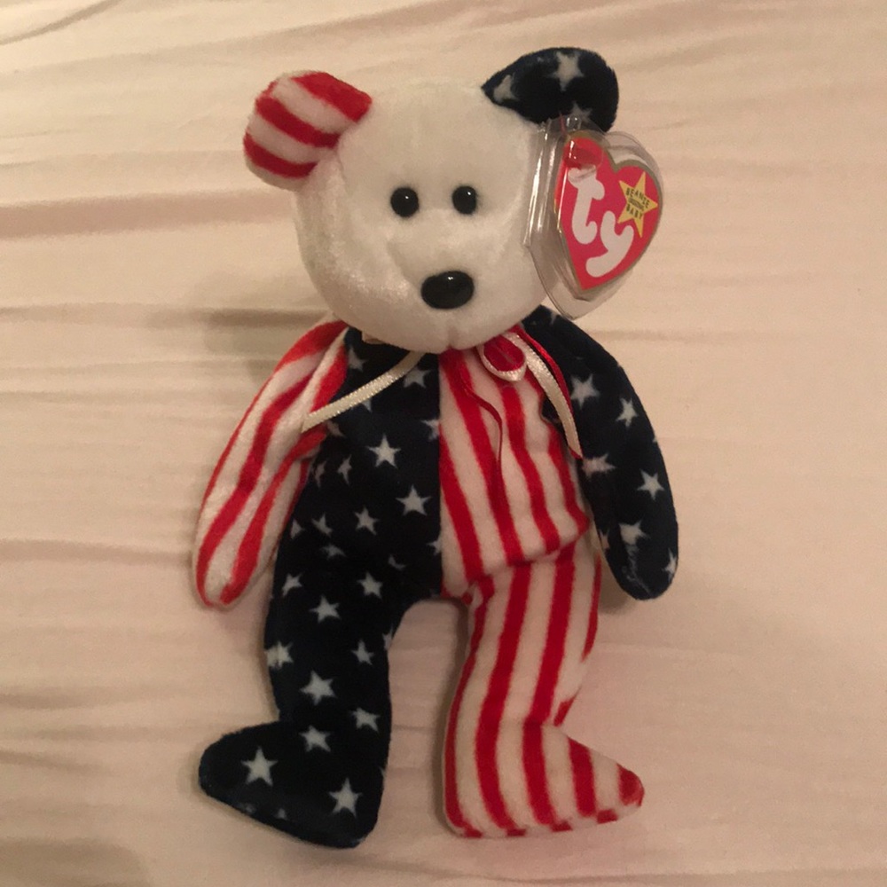 Spangle ty beanie baby vintage 90’s stuffed animal